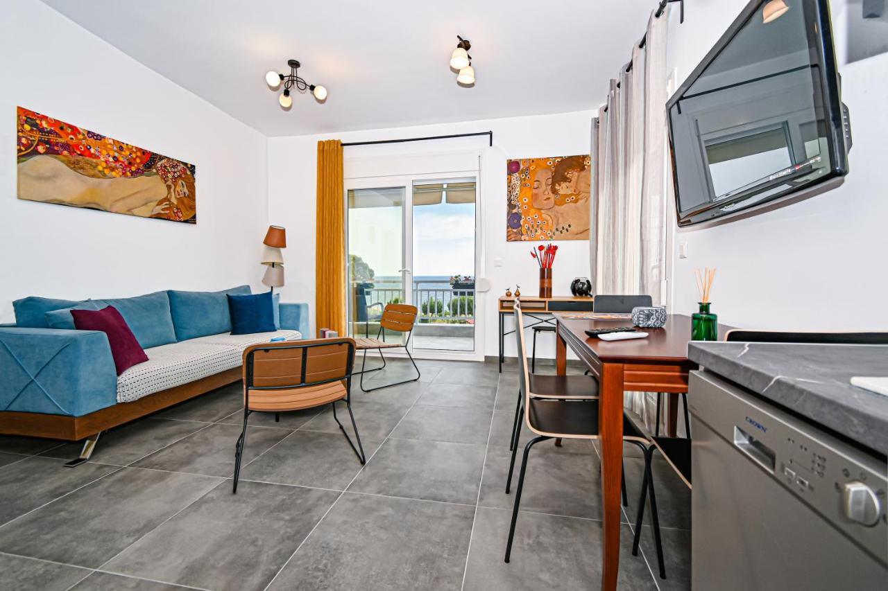 E & D Family Apartment By The Sea Kalyves Polygyrou Ngoại thất bức ảnh
