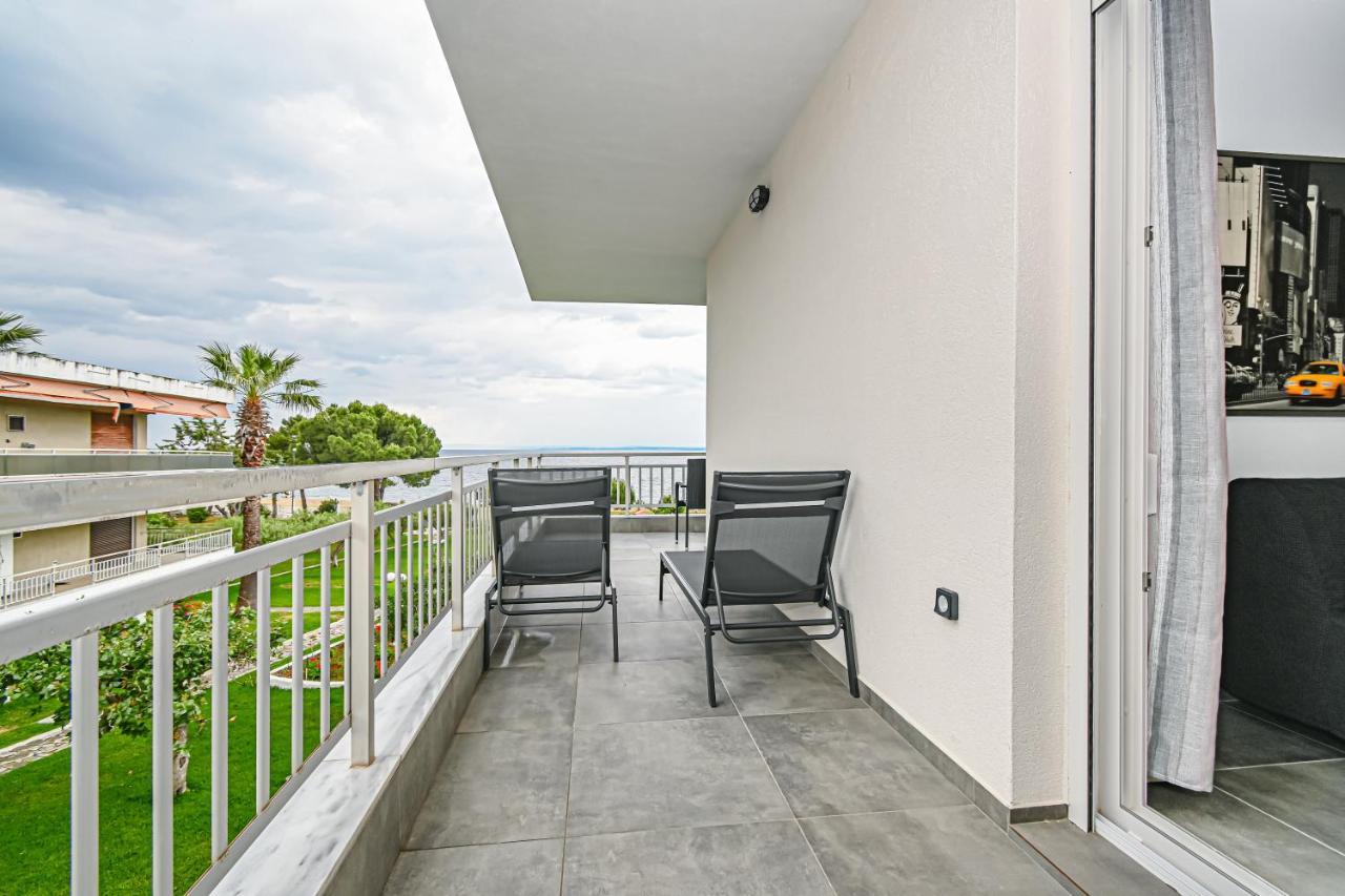 E & D Family Apartment By The Sea Kalyves Polygyrou Ngoại thất bức ảnh